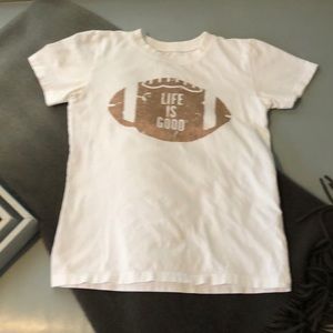 Life is good Good Kids boys 7/8 white T-shirt